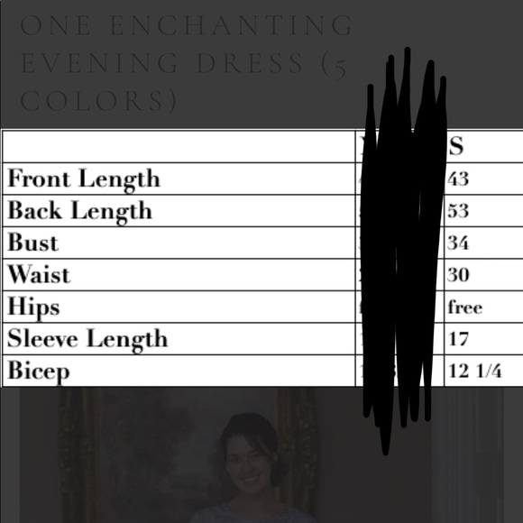 One Enchanted Evening Dress - Picture 4 of 4